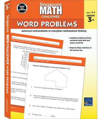 Libro Singapore Math Challenge Word Problems, Grades 3 - ...