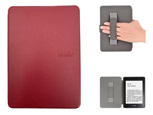 Capa Auto Sleep Apoio Elástico Para Kindle Básico 10 J9g29r