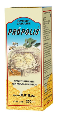 Jarabe 250ml Miel Propoleo Eucalipto Mirra Y Gordolobo Mercado Libre