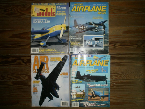 Lote Bo1 Revistas Flying Models Model Airplane News Air