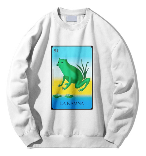 Sudadera Cr  Perrito Chemms Loteria Rana M1- Niño Adult Xxl