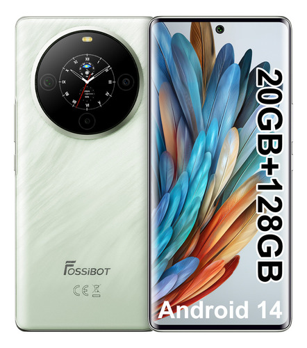 Fossibot S3 Pro Dual SIM Verde 128 GB 20 GB