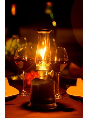 Linterna De Ambiente Cv Retro Vintage Con Difusor Campingaz