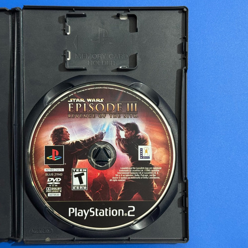Star Wars Episode Iii Revenge Of The Sith Ps2 Original (Usado)