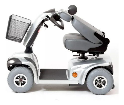 Cadeira De Rodas Motorizada Scott Xl - Ottobock Cor Prateado