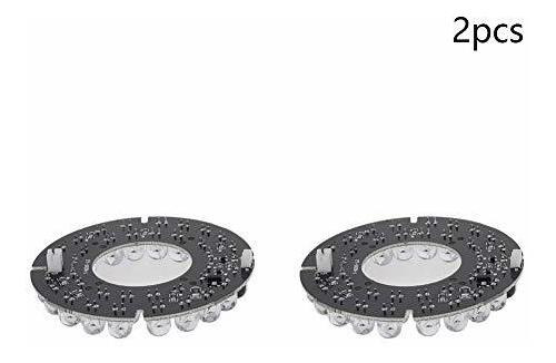 2 Placa Iluminacion Infrarroja Od 3 36 Led Foco Redondo