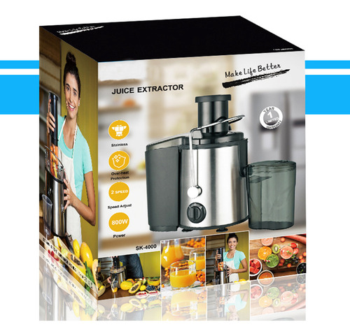 Exprimidor Centrífugo De 800 W, Antigoteo, 2 S Para Frutas Y