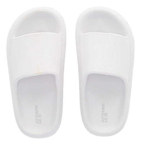 Sandalias Atomik Sandn Infantil En Blanco | Stock Center