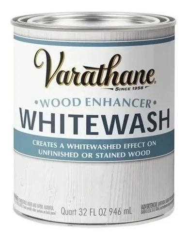 Varathane Whitewash X 0,946l Blanqueador Para Madera