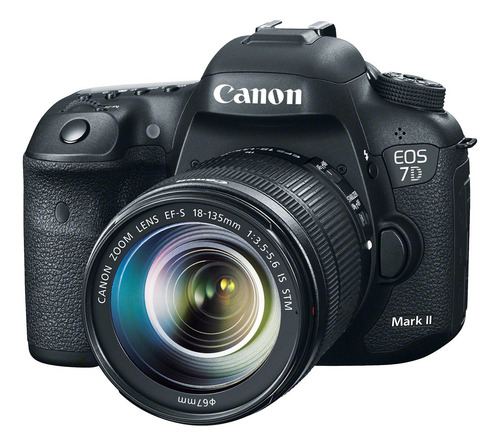 Cámara Canon 7d Mark Ii Con Lente Y Accesorios Incluidos