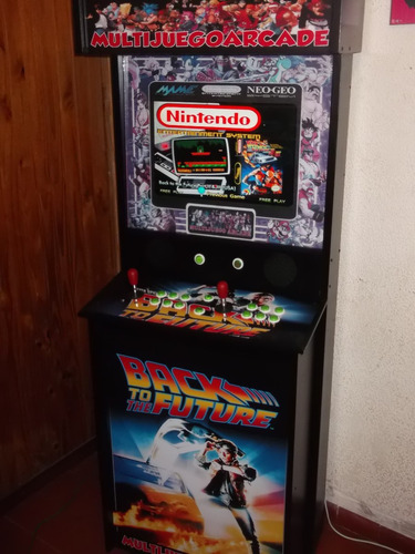 Imagen 6 de 10 de Multijuegoarcade Slim Lcd 5300 Juegos Mame 2 Jugadores