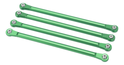 4 Piezas De Eslabones De Suspensión Superior Rc Verde