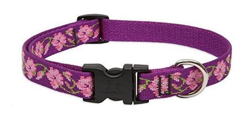 Collar Ajustable Rosa 9-14  Para Perros Pequeños.  