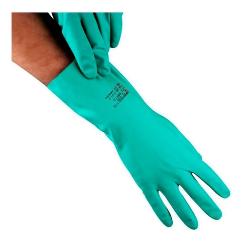 Imagem 2 de 5 de 2 Pares Luva Nitrílica Produtos Químicos Resistente Promoção