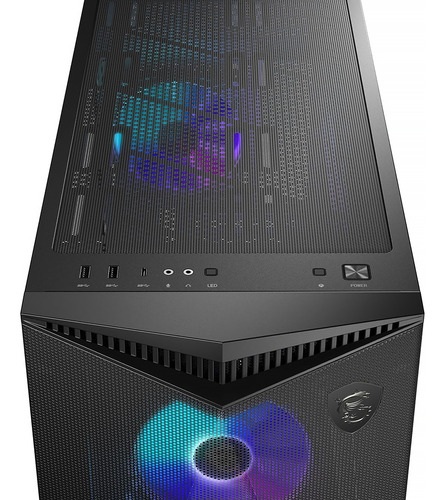 Gabinete Gamer Msi Mpg Gungnir 300r Airflow E-atx 4 Fan