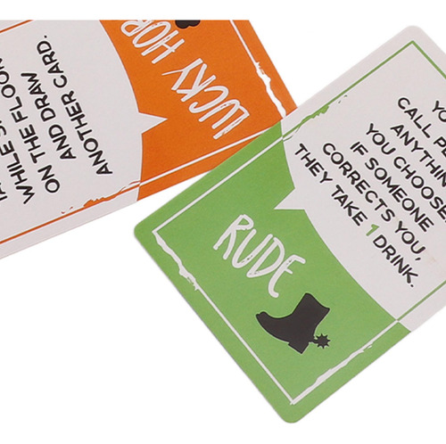 Juego De Cartas Para Bebidas Y Fiestas, Divertidos Juegos De
