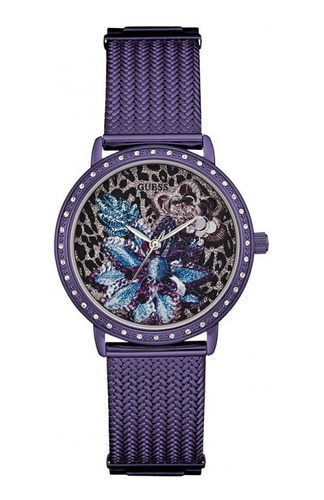 Reloj Guess Ladies Willow Purple Dress Mesh U0822l4