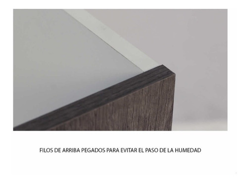 Imagen 4 de 7 de Cocina Bajo Mesada 1.40 X 0.83 X 0.60m - Melamina - Tigre