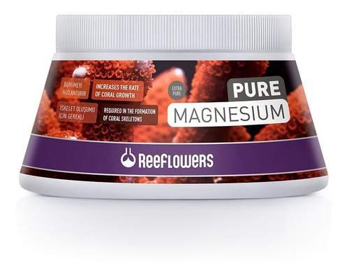 Reeflowers Pure Magnesium 1kg Balling C Reposição Magnésio