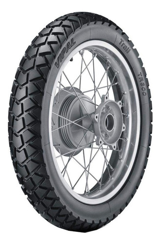 Pneu Traseiro Vipal Trail Tr300 Com Câmara De 140/80-18 S 70