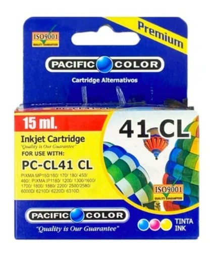 Tinta 41 Color  Alternativa Pacific Color