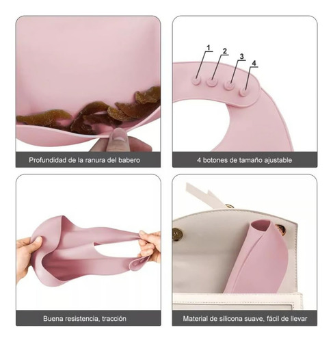 Set 10pcs Alimentación Silicona Dividida Con Ventosa Bebés