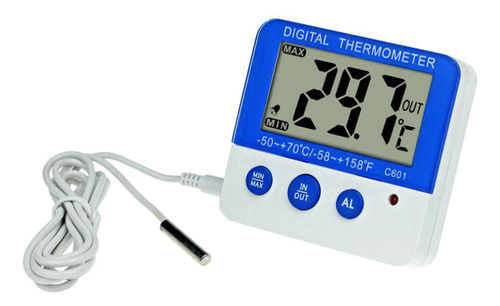 Termómetro Digital For Refrigerador Con Sonda Y Congelador