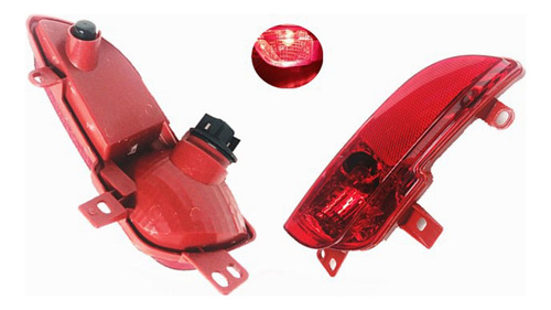 Luz De Parachoques Trasera De Coche, Reflector De Luz Antini
