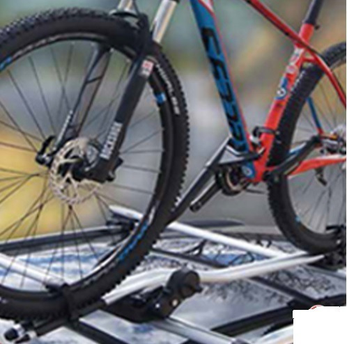 Imagen 4 de 7 de Porta Bicicleta Techo Auto Aluminio Doble Cerradura Premiun
