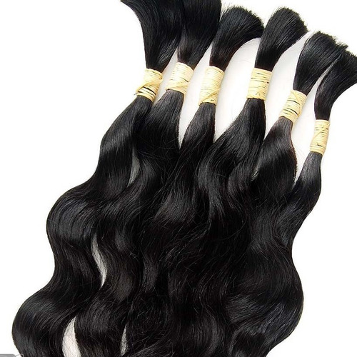 Cabelo Humano Ondulado Natural 60cm - 450g Envio Imediato