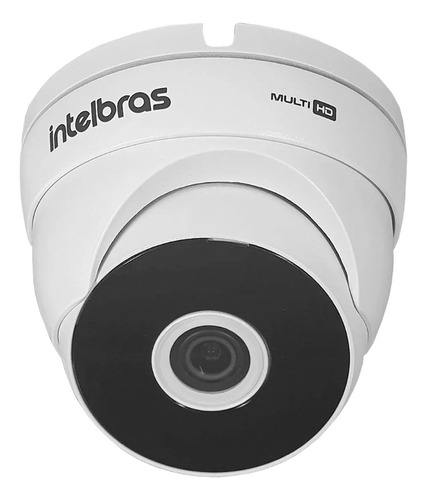 Imagem 3 de 5 de Kit Full Hd Intelbras 6 Cameras 4x1 Dome Vhd 3220d 3108 2mp