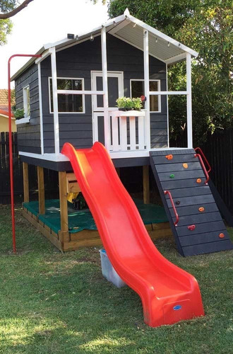 Projeto Casa Suspensa Com Playground +brinde Parquinho