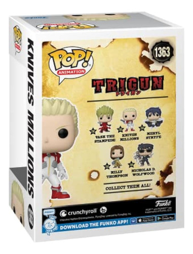 Funko Pop! Animation: Trigun - Knives Millions -