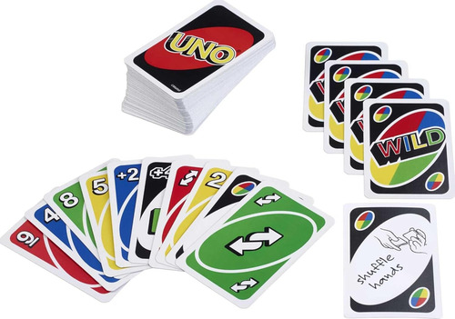 Mattel Games Uno Juego De Cartas Para Noche Familiar, Juego
