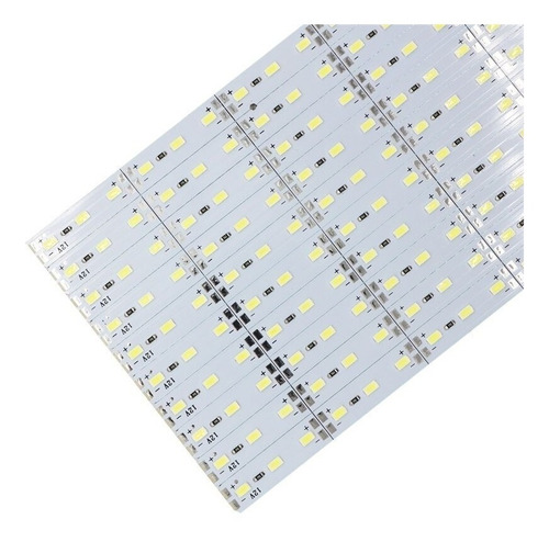Imagen 2 de 6 de Cinta Tira Led Rigida Alumini 2 X 1 Metro 5730 Blanco Cálido