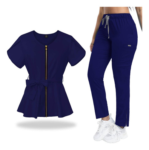 S Conjunto De Uniforme De Atendimento Médico Feminino