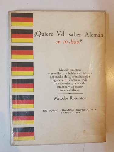 ¿quiere Ud. Saber Aleman En 10 Dias? - L405