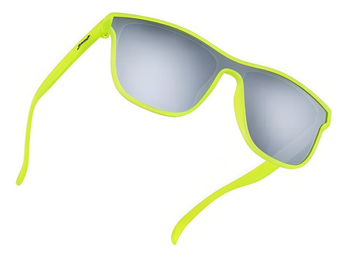 Gafas de sol polarizadas Goodr Gafas de sol Goodr, con condensador de flujo de neón, marco único de propionato, varilla de propionato