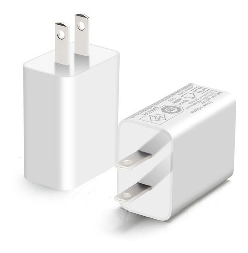 Cubo Cargador Universal Usb 2a Carga Rápida Pared Conector