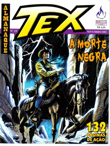 Almanaque Tex 15 - Mythos - Bonellihq Cx119 I19