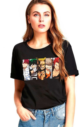 Polera De Boku No Hero Para Mujer