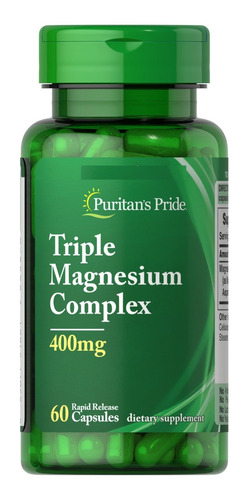 Triple Magnesio Complex 400 Mg. X 60 Capsulas