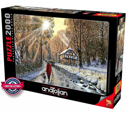 Puzzle 2000 Piezas Winter Woodland - Anatolian
