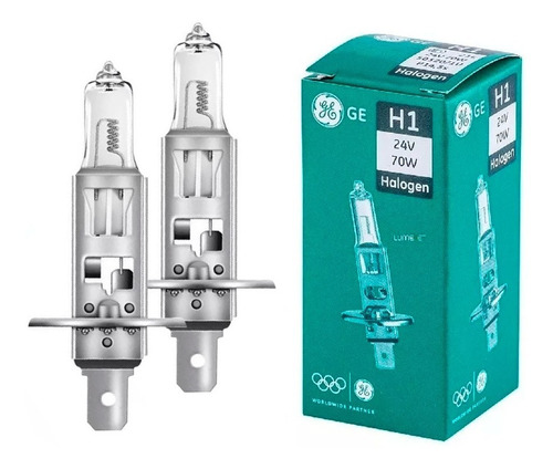 Par Lâmpada Farol Halógena 70w 24v H1 P14,5s Heavy Star