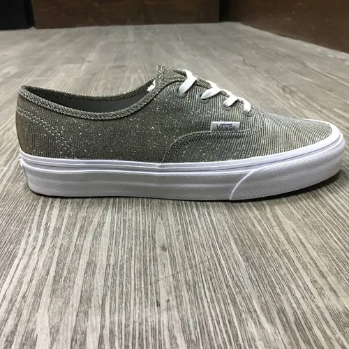 Vans plateados online con brillos