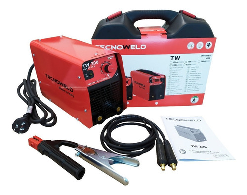 * Soldadora Tecnoweld Tw 200 Inverter 200 Amp 230v Italiana