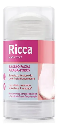 Bastão Facial Apaga-poros - Ricca — R$ 38,00 em Mercado Livre
