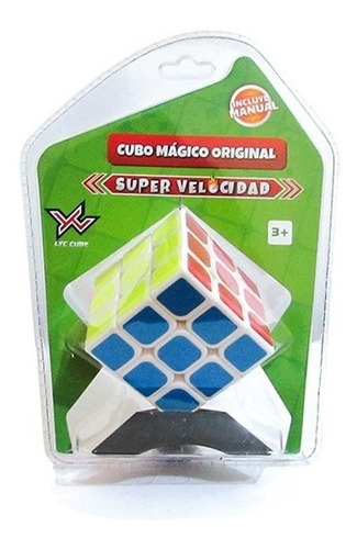 Cubo Magico 3x3x3 Ltc Rubik Juguete Original Incluye Base