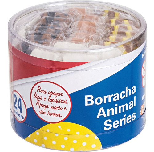 Imagem 3 de 5 de Borracha Decorada Animal Series Sortidas