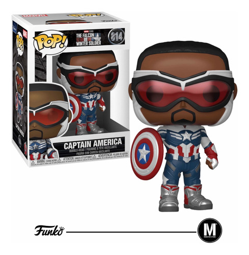 Funko Pop Capitão América Sam Wilson